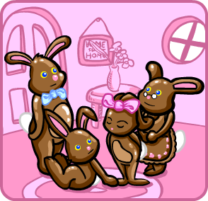 chocolate bunnies
